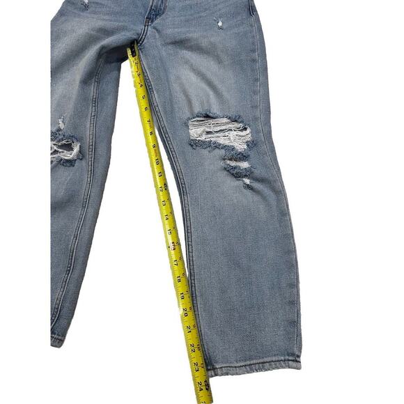 Abercrombie & Fitch Jeans Women 25 /0 Curve Love High Rise Mom Jean Distressed - Picture 7 of 12